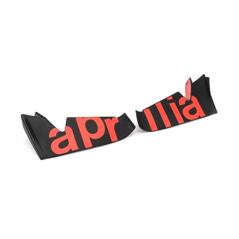 DUSHUO Spoiler Flügel Frontspoiler Winglet Aerodynamische Flügel Kit Spoiler Motorrad Zubehör Für Für RS660 Für RS 660 Für Rs660(Red) von DUSHUO