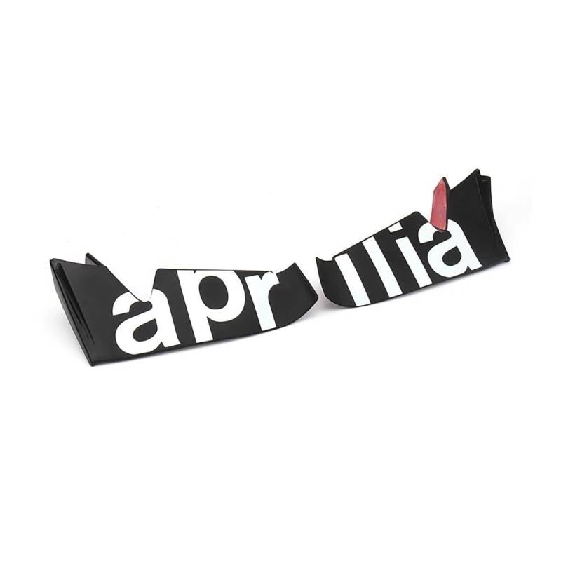 DUSHUO Spoiler Flügel Frontspoiler Winglet Aerodynamische Flügel Kit Spoiler Motorrad Zubehör Für Für RS660 Für RS 660 Für Rs660(White) von DUSHUO