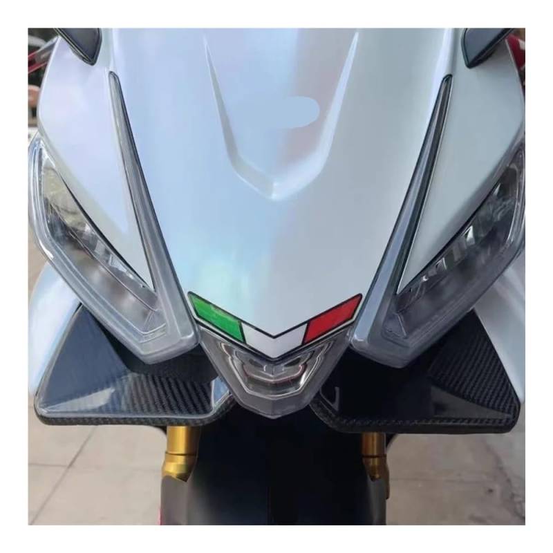 DUSHUO Spoiler Flügel Frontspoiler Winglet Aerodynamisches Wing Kit Spoiler Echt Für Für RS660 von DUSHUO