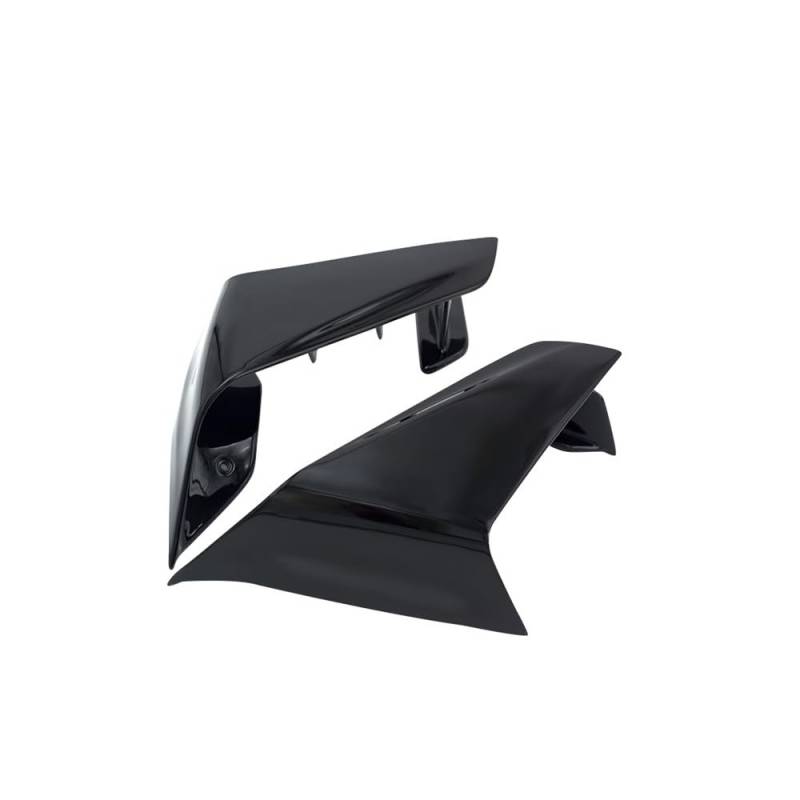 DUSHUO Spoiler Flügel Für CBR1000RR 2017-2019 Motorrad Zubehör Aerodynamische Spoiler Feste Flügel Verkleidung Seite Spoiler Seite Flügel(Black) von DUSHUO