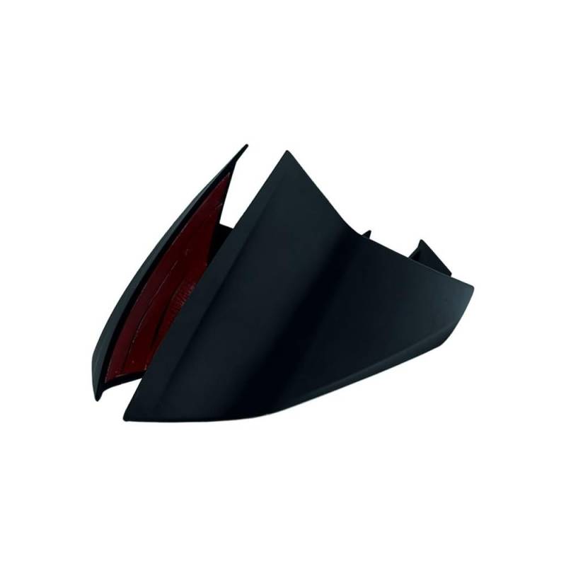 DUSHUO Spoiler Flügel Für CBR1000RR 2017-2019 Motorrad Zubehör Aerodynamische Spoiler Feste Flügel Verkleidung Seite Spoiler Seite Flügel(Matte Black) von DUSHUO
