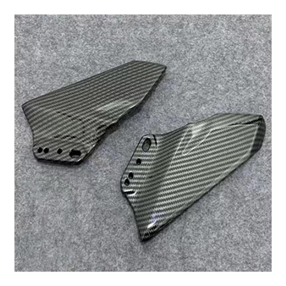 DUSHUO Spoiler Flügel Für CBR600RR Für F5 2007-2012 Motorrad Winglets Frontverkleidung Aerodynamischer Flügel Fester Spoiler Rückspiegel(Color -01) von DUSHUO