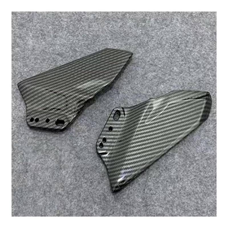 DUSHUO Spoiler Flügel Für CBR600RR Für F5 2007-2012 Motorrad Winglets Frontverkleidung Aerodynamischer Flügel Fester Spoiler Rückspiegel(Color -01) von DUSHUO