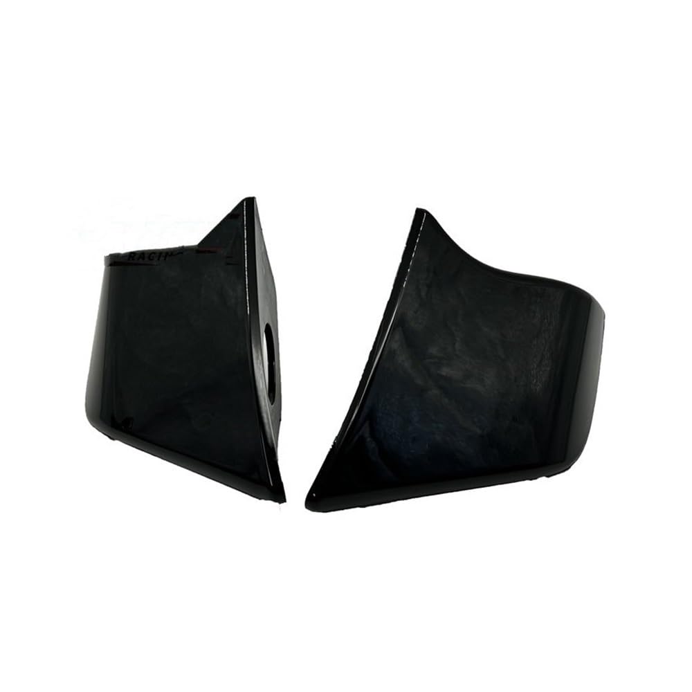 DUSHUO Spoiler Flügel Für CBR650R 2019-2023 Motorrad Zubehör Flügel Verkleidung Vorne Aerodynamische Spoiler Winglet Dynamische Flügel(Black) von DUSHUO
