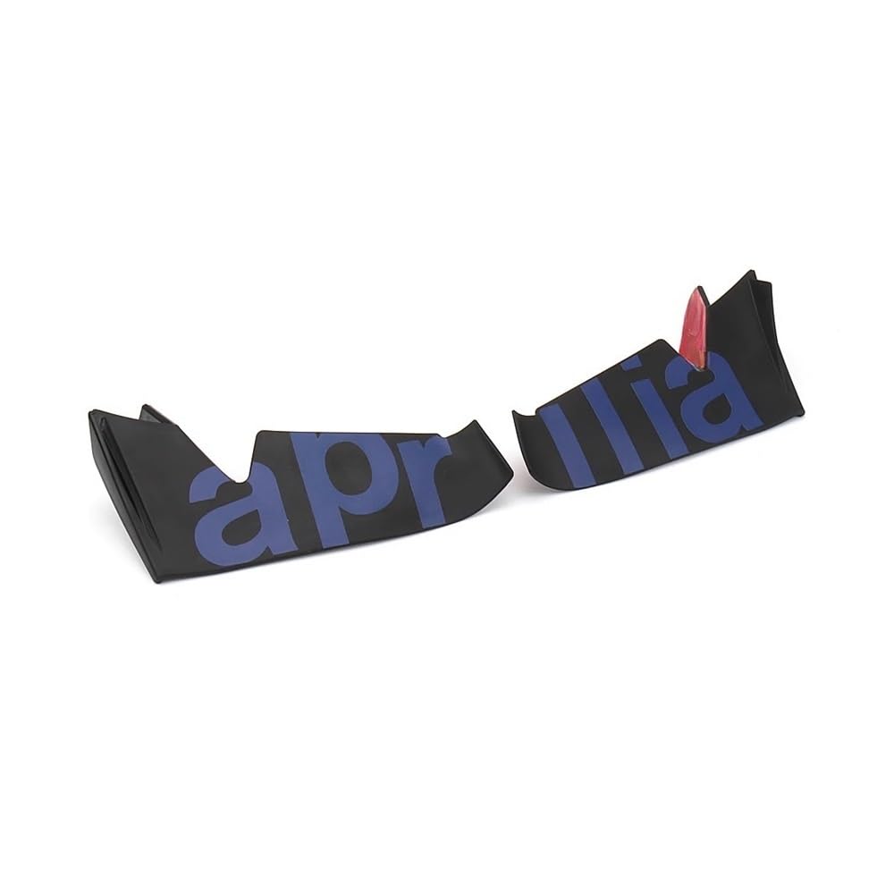 DUSHUO Spoiler Flügel Für Für RS 660 Für Rs660 Für Rs 660 Motorrad Windschutzscheibe Flügel Verkleidung Vorne Aerodynamische Spoiler Winglet(Color-02) von DUSHUO