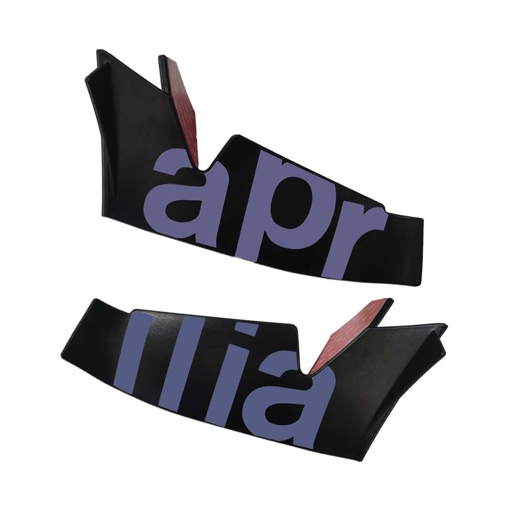 DUSHUO Spoiler Flügel Für Für RS660 Für Rs660 Motorrad Zubehör Winglet Aerodynamische Flügel Kit Spoiler(Blue) von DUSHUO