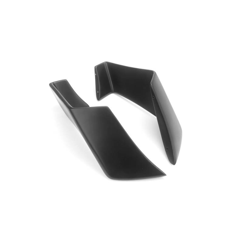 DUSHUO Spoiler Flügel Für Für RSV4 2009-2021 Motorrad Fixed Wing Zubehör Aerodynamische Flügel Kit Spoiler Seite Winglet Verkleidung Unteren Spoiler(Matte Black) von DUSHUO