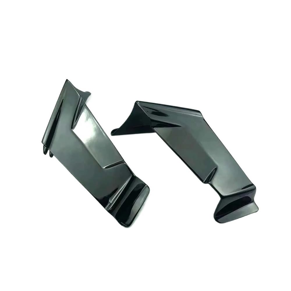 DUSHUO Spoiler Flügel Für Für Tuono 660 Für RS660 Motorrad Frontspoiler Fxed Wind Winglets Winglet Aerodynamische Flügel Kit Spoiler(Matte Black) von DUSHUO
