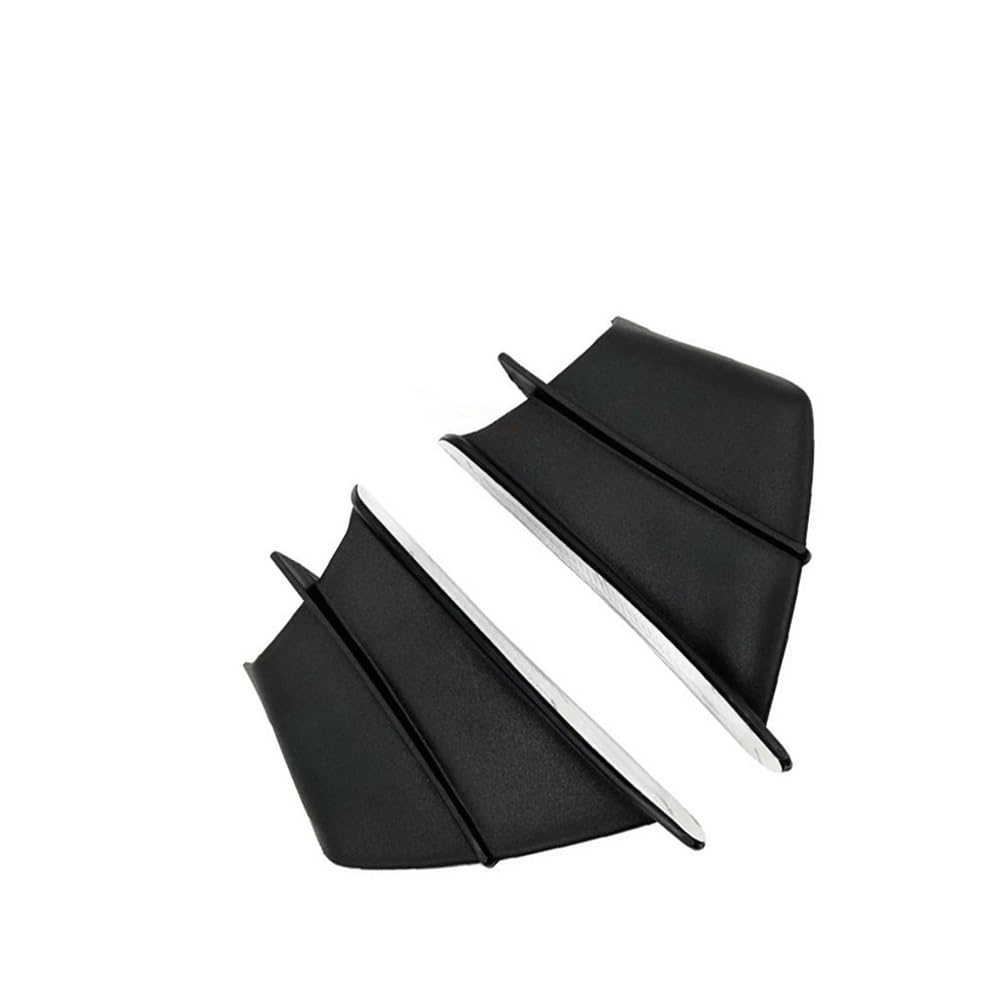 DUSHUO Spoiler Flügel Für GSX-R600 Für GSX-R750 Für GSX1300R Für Hayabusa Für GSXR1000 RS Motorrad Winglet Aerodynamische Flügel Kit Spoiler Motorrad(Black) von DUSHUO