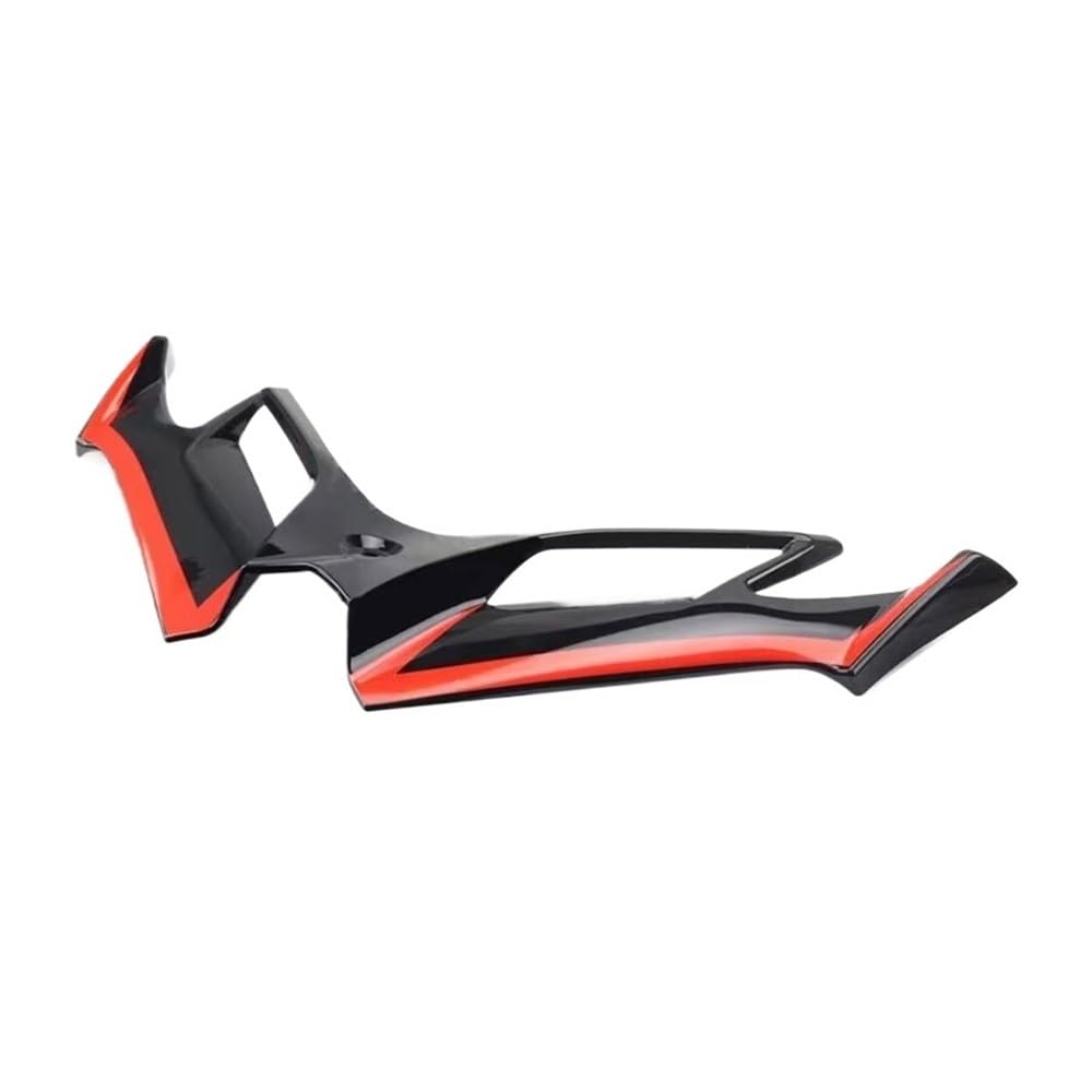 DUSHUO Spoiler Flügel Für GSX250R Für GSX250 Für GSX-250R 2017-2023 Motorrad Spiegel Front Verkleidung Winglets Aerodynamische Flügel(Black Red) von DUSHUO