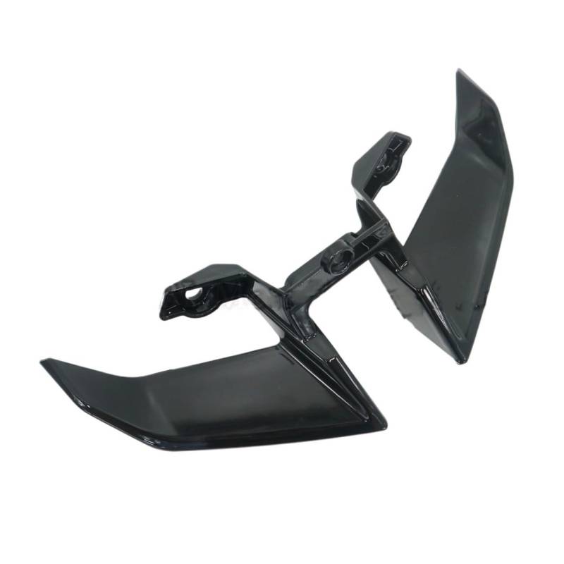 DUSHUO Spoiler Flügel Für MT10 Für MT 10 Für MT-10 2017-2020 Winglet Aerodynamische Flügel Kit Spoiler Front Scheinwerfer Untere Verkleidung(Bright Black-2) von DUSHUO