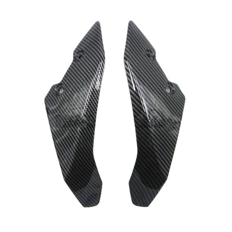 DUSHUO Spoiler Flügel Für MT10 Für MT 10 Für MT-10 2017-2020 Winglet Aerodynamische Flügel Kit Spoiler Front Scheinwerfer Untere Verkleidung(Carbon Fiber-1) von DUSHUO
