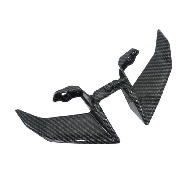 DUSHUO Spoiler Flügel Für MT10 Für MT 10 Für MT-10 2017-2020 Winglet Aerodynamische Flügel Kit Spoiler Front Scheinwerfer Untere Verkleidung(Carbon Fiber-2) von DUSHUO