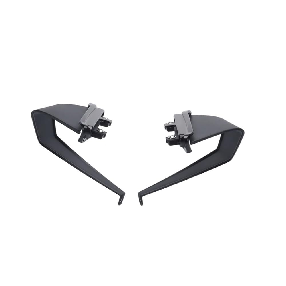 DUSHUO Spoiler Flügel Für Monster 937 SP Für Plus Für Monster 950 Motorrad Aerodynamische Seite Abtrieb Spoiler Feste Winglet Flügel(Black - Black) von DUSHUO