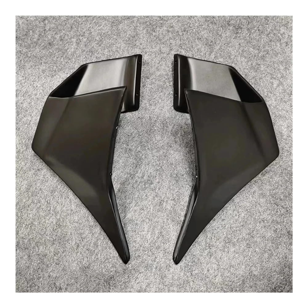 DUSHUO Spoiler Flügel Für Ninja 400 FÜR Ninja400 2018-2023 Motorrad Winglets Aerodynamische Seitenflügel Spoiler Verkleidung(Black) von DUSHUO