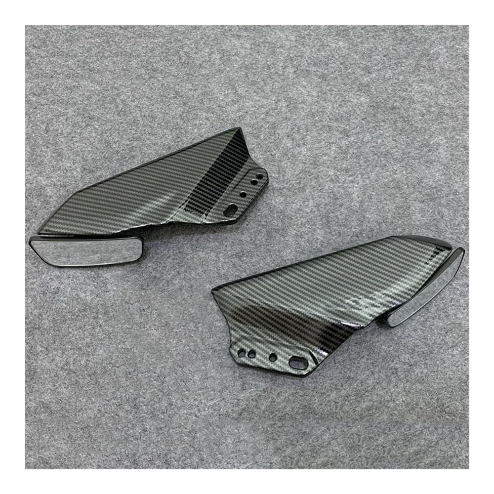 DUSHUO Spoiler Flügel Für Ninja 650 Für ER6F Für ER-6F Motorrad Spiegel Front Verkleidung Winglets Aerodynamische Flügel Seite Flügel Spoiler Verkleidung(Color-59) von DUSHUO