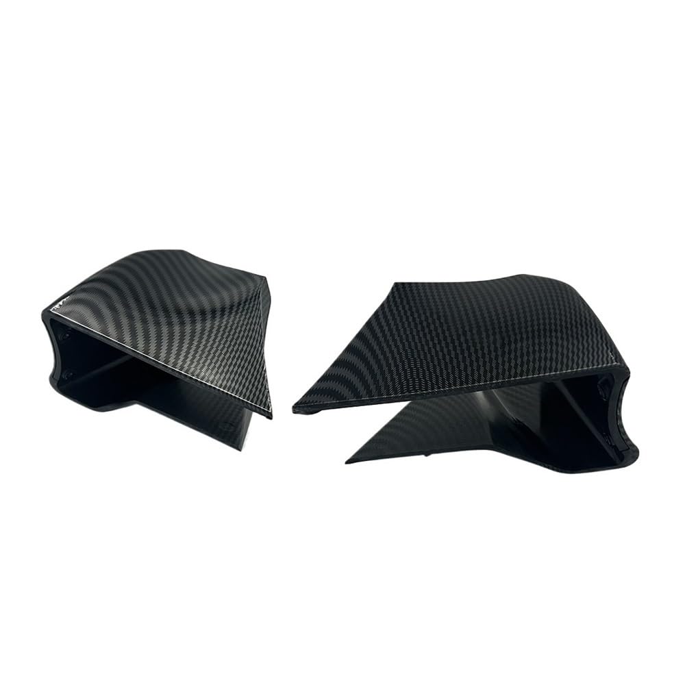 DUSHUO Spoiler Flügel Für Ninja Für ZX-4R Für ZX-4RR Für ZX25R Motorrad Winglet Aerodynamische Flügel Kit Spoiler Front Air Wing Kit Spoiler(Color-2) von DUSHUO