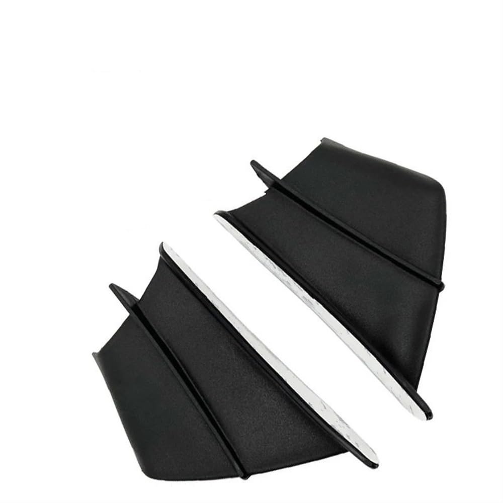 DUSHUO Spoiler Flügel Für R3/R25 Motorrad Universal Winglet Aerodynamische Spoiler Flügel Kit Dekoration Motorrad(Matte Black) von DUSHUO