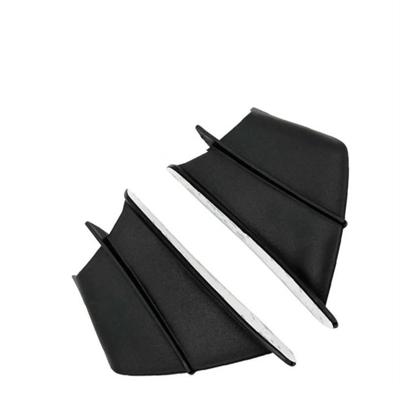 DUSHUO Spoiler Flügel Für R3/R25 Motorrad Universal Winglet Aerodynamische Spoiler Flügel Kit Dekoration Motorrad(Matte Black) von DUSHUO