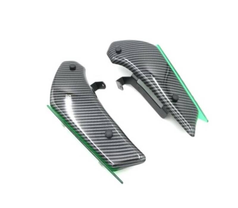 DUSHUO Spoiler Flügel Für S 1000RR Motorrad Seitenspoiler Downforce Winglets Stabilisierungsflügel(2019-2020 Color -02) von DUSHUO