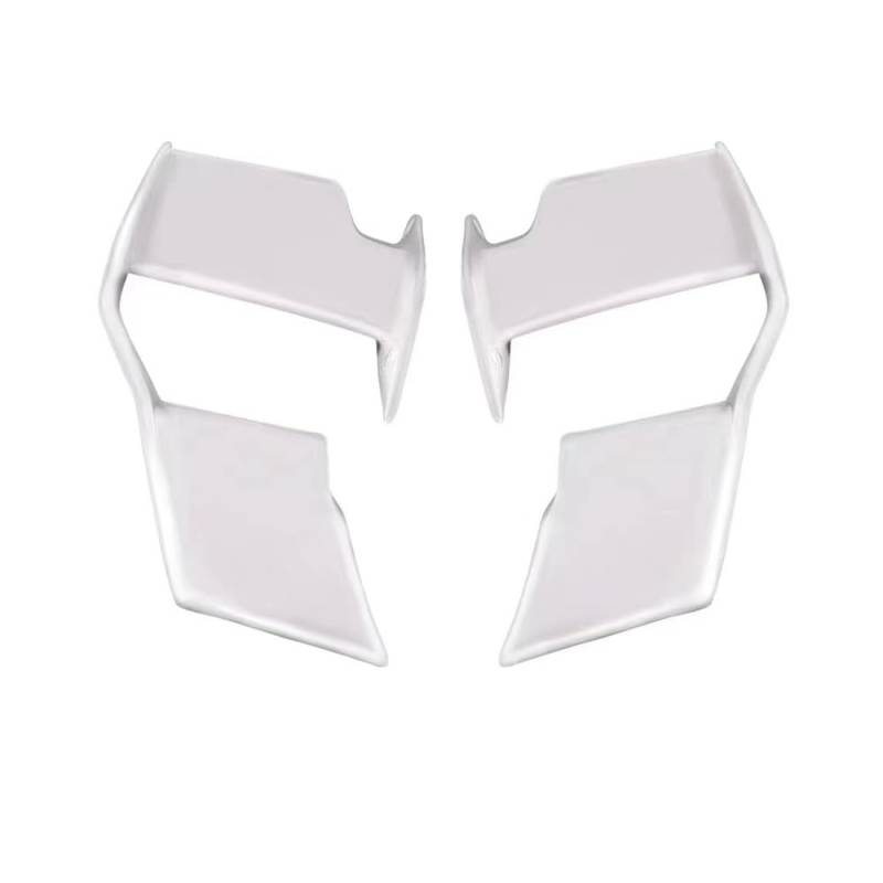 DUSHUO Spoiler Flügel Für S1000R Für S1000R Für S1000 R 2021-2023 Motorräder Aerodynamische Flügel Kit Spoiler Zubehör Winglet(White) von DUSHUO