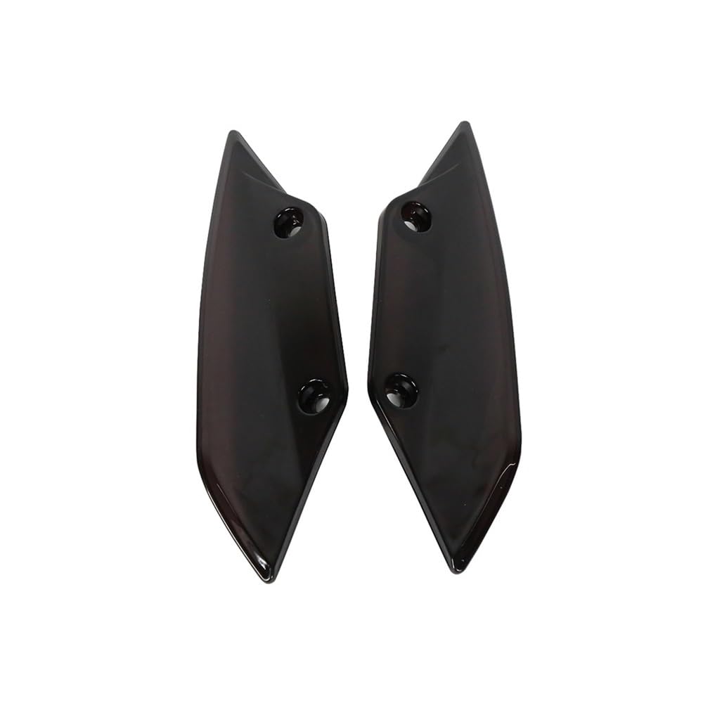 DUSHUO Spoiler Flügel Für S1000RR 2010-2014 Motorrad Frontverkleidung Panel Abdeckung Flügel Aerodynamische Winglets(Black) von DUSHUO