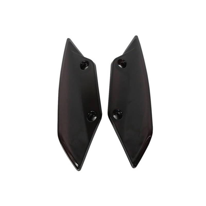 DUSHUO Spoiler Flügel Für S1000RR 2010-2014 Motorrad Frontverkleidung Panel Abdeckung Flügel Aerodynamische Winglets(Black) von DUSHUO