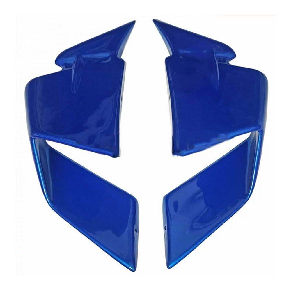 DUSHUO Spoiler Flügel Für S1000RR Für MS1000RR 2019 2020 2021 2022 2023 Motorrad Spiegel Winglets Aerodynamische Seite Flügel Spoiler Verkleidung(Blue) von DUSHUO