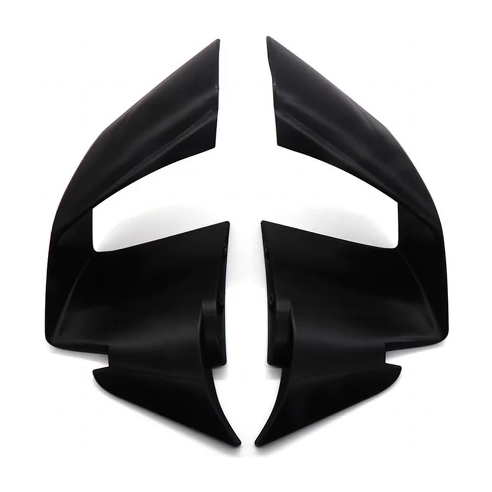DUSHUO Spoiler Flügel Für S1000RR Für MS1000RR 2019 2020 2021 2022 2023 Motorrad Spiegel Winglets Aerodynamische Seite Flügel Spoiler Verkleidung(Matte Black) von DUSHUO