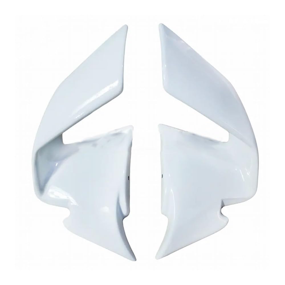 DUSHUO Spoiler Flügel Für S1000RR Für MS1000RR 2019 2020 2021 2022 2023 Motorrad Spiegel Winglets Aerodynamische Seite Flügel Spoiler Verkleidung(White) von DUSHUO