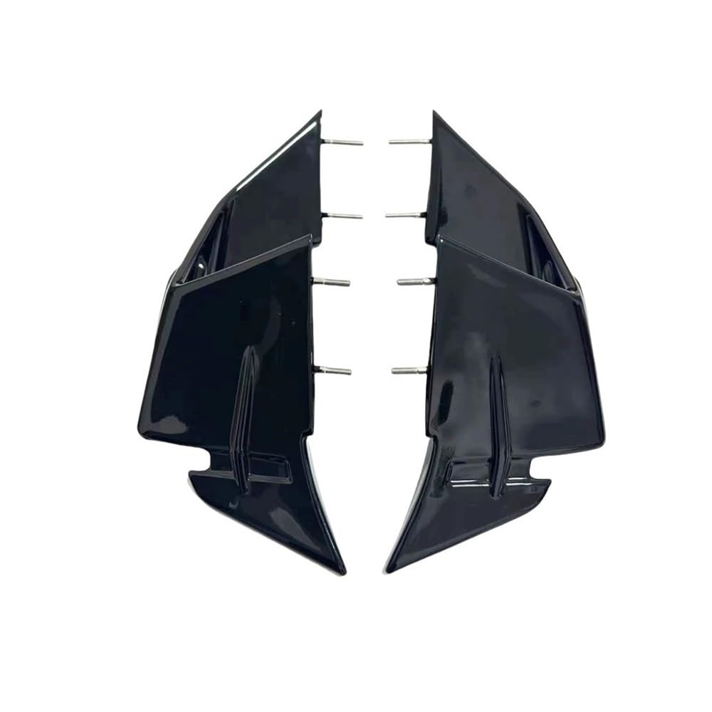 DUSHUO Spoiler Flügel Für S1000RR Für S1000 RR 2019-2024 Motorrad Verkleiung Seie Zubehör Wiglet Aerodynamiche Flügel Deflektor Spoier(23-24 Black) von DUSHUO