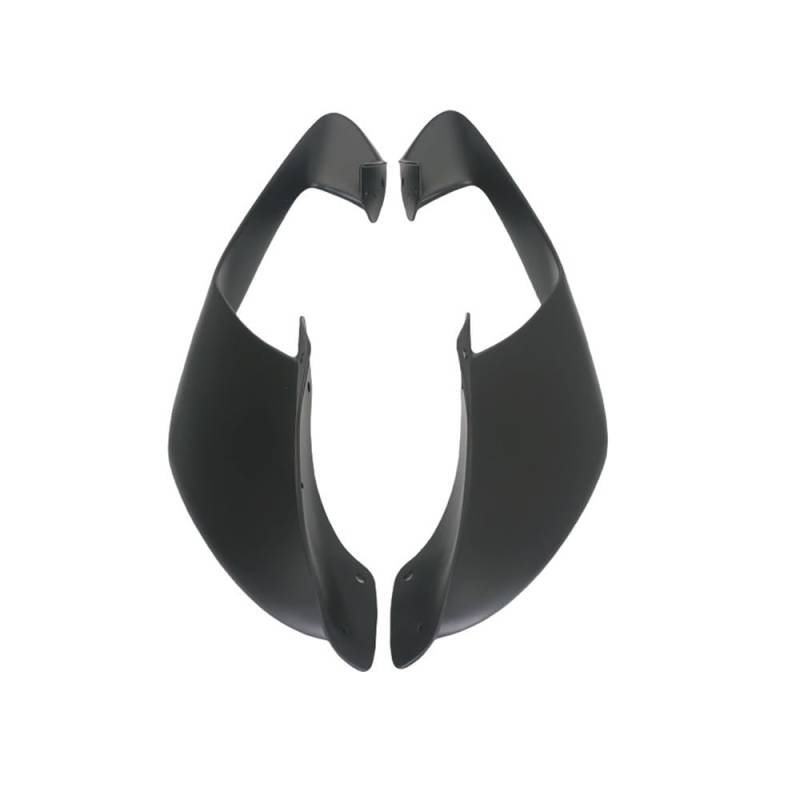 DUSHUO Spoiler Flügel Für YZF Für R1 Für R1M 2017-2023 Motorrad Aerodynamische Flügel Kit Seite Winglets Feste Flügel Spoiler(Matte Black) von DUSHUO
