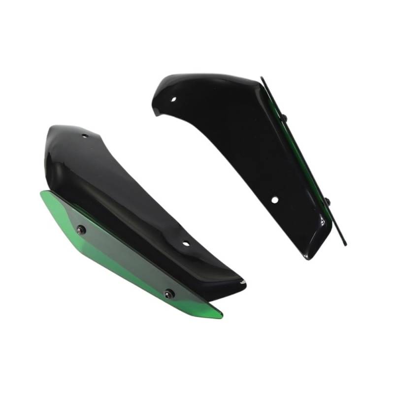 DUSHUO Spoiler Flügel Für YZF-R1 Für YZF Für R1 2020-2024 Motorrad Verkleidung Teile Aerodynamische Flügel Kit Feste Winglet Verkleidung Flügel(Green) von DUSHUO
