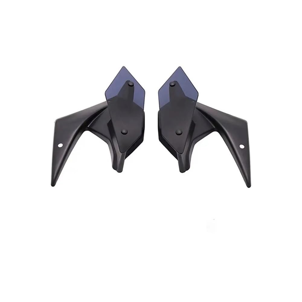 DUSHUO Spoiler Flügel Für Z900 FÜR Z 900 2020 2021 2022 Motorrad Frontspoiler Winglet Aerodynamische Flügel Kit Spoiler(17-19 Blue) von DUSHUO