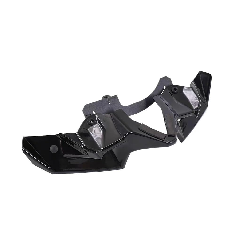 DUSHUO Spoiler Flügel Für Z900 FÜR Z 900 2020 2021 2022 Motorrad Frontspoiler Winglet Aerodynamische Flügel Kit Spoiler(Bright Black) von DUSHUO