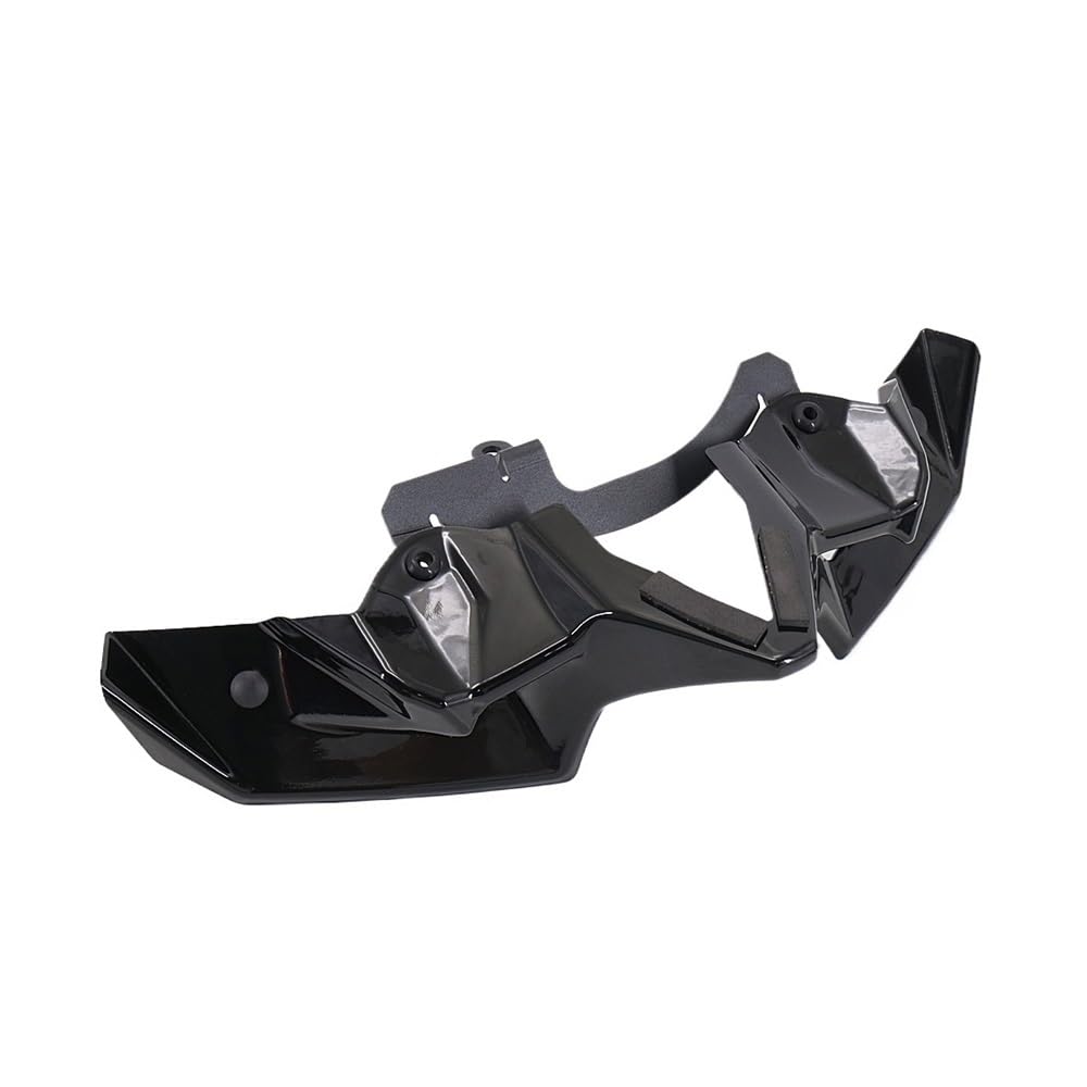 DUSHUO Spoiler Flügel Für Z900 Für Z 900 2020 2021 2022 Motorrad Frontspoiler Winglet Aerodynamische Flügel Kit Spoiler(Bright Black) von DUSHUO