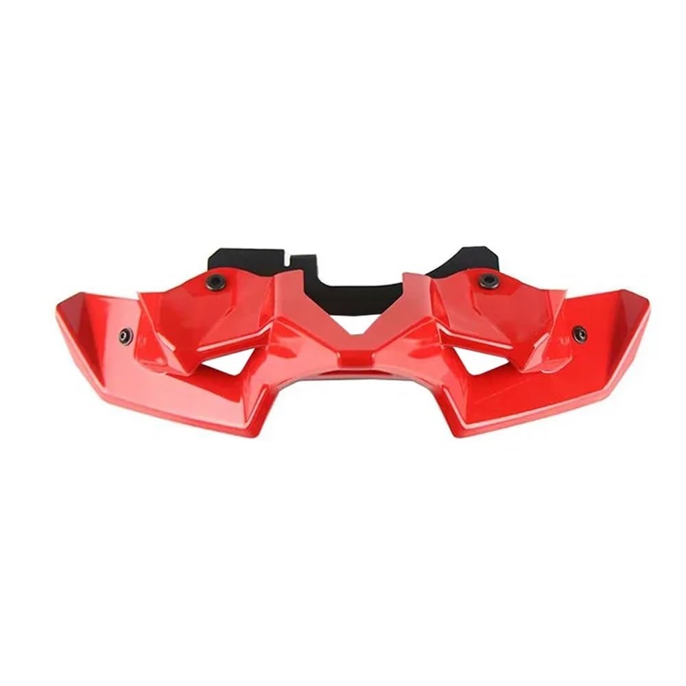 DUSHUO Spoiler Flügel Für Z900 Für Z 900 2020-2022 2023 Motorrad Frontspoiler Teile Winglet Aerodynamische Flügel Kit Spoiler(Red) von DUSHUO