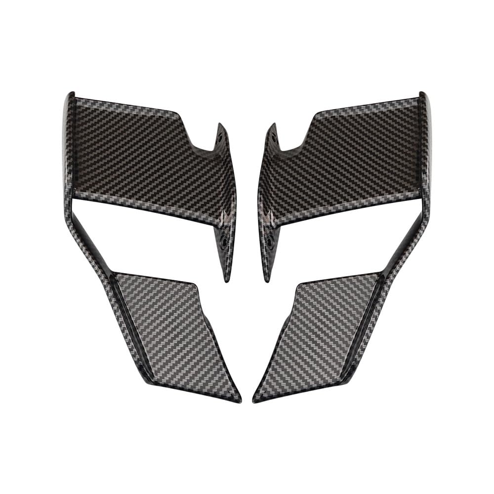 DUSHUO Spoiler Flügel Motorrad Aerodynamische Seite Spoiler Verkleidung Fixed Wing Kit Zubehör Für S1000R Für S 1000R Für M1000R 2021-2024(Colour-01) von DUSHUO