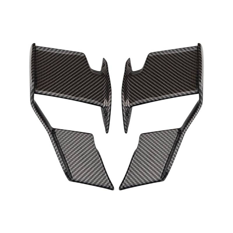 DUSHUO Spoiler Flügel Motorrad Aerodynamische Seite Spoiler Verkleidung Fixed Wing Kit Zubehör Für S1000R Für S 1000R Für M1000R 2021-2024(Colour-01) von DUSHUO