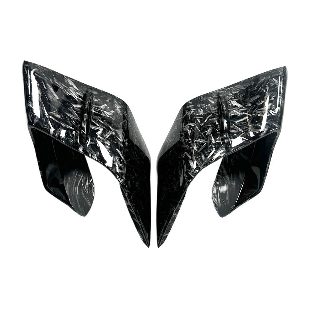 DUSHUO Spoiler Flügel Motorrad Feste Flügel Verkleidung Kleine Flügel Spoiler Aerodynamische Flügel Für YZF Für R1 Für R1M 2020-2024(Color -01) von DUSHUO