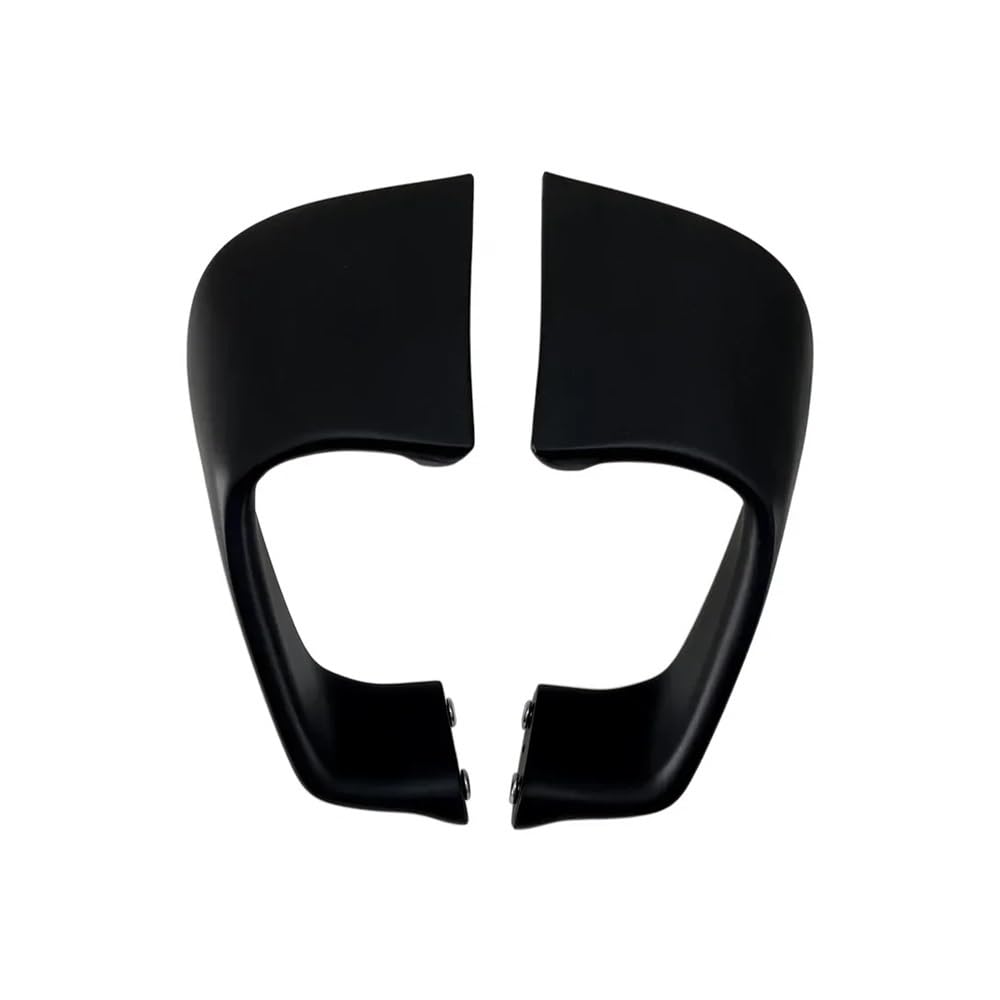 DUSHUO Spoiler Flügel Motorrad Feste Flügelverkleidung Kleiner Flügelspoiler Aerodynamischer Flügel Für YZF Für R1 2015-2022 Für YZF Für R6 2017-2021(Matte Black) von DUSHUO