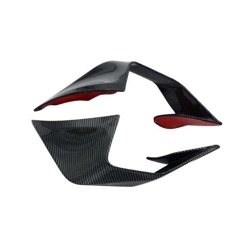 DUSHUO Spoiler Flügel Motorrad Feste Wind Flügel Aerodynamische Spoiler Winglet Für ZX-25R Für ZX25R Für ZX-4R Für ZX-4RR 2021-2024(Color 01) von DUSHUO