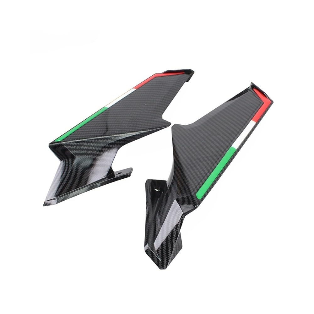 DUSHUO Spoiler Flügel Motorrad Feste Wind Flügel Flow Front Verkleidung Seite Spoiler Winglet Für CBR 1000RR 1000R Für FIREBLADE SP Für CB1100 1000F Für CBF1000(Color-B) von DUSHUO