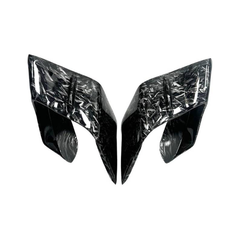 DUSHUO Spoiler Flügel Motorrad Fixed Wing Modifizierte Aerodynamische Seite Wind Flügel Spoiler Verkleidung Für YZF Für R3 Für R25 2019-2023(Color -01) von DUSHUO