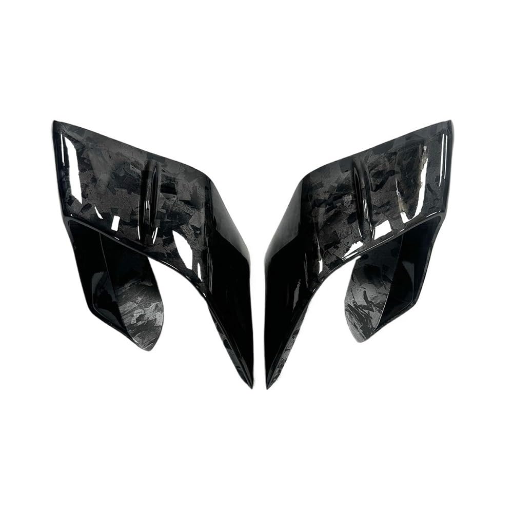 DUSHUO Spoiler Flügel Motorrad Fixed Wing Modifizierte Aerodynamische Seite Wind Flügel Spoiler Verkleidung Für YZF Für R3 Für R25 2019-2023(Color -02) von DUSHUO