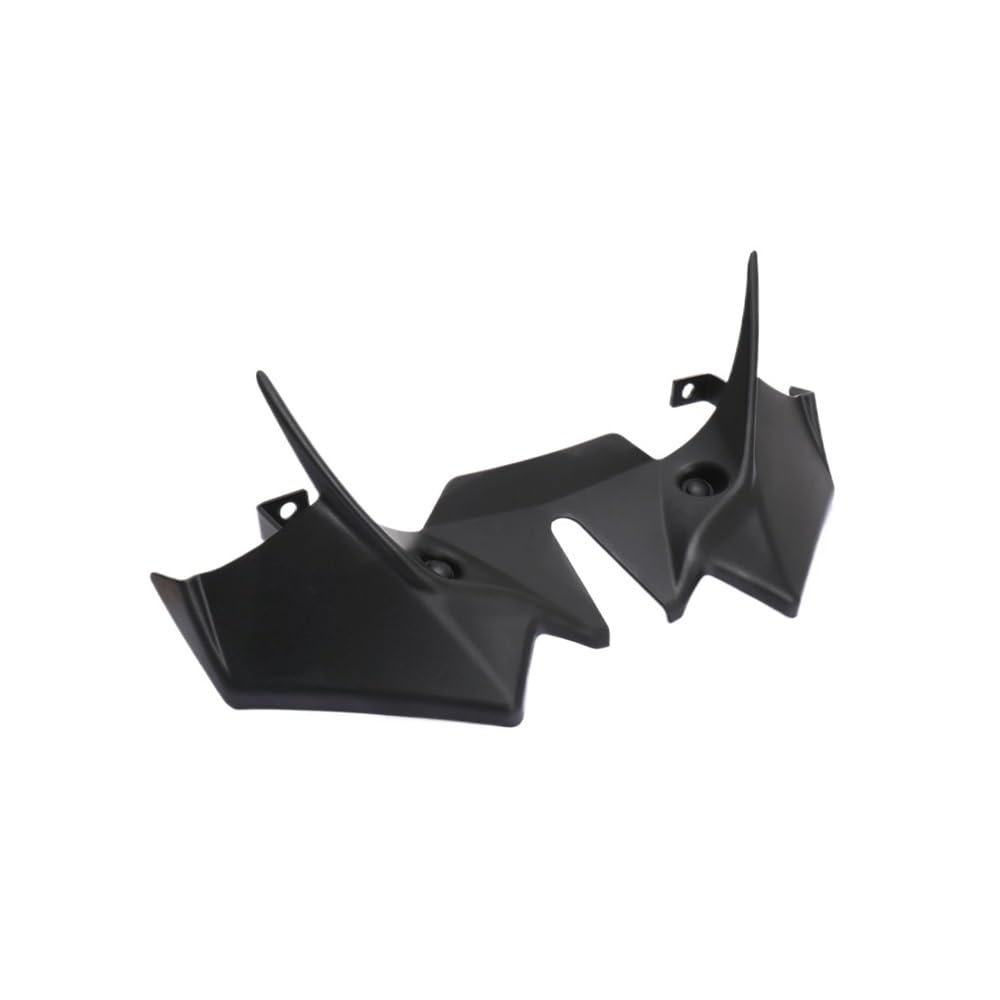DUSHUO Spoiler Flügel Motorrad Frontspoiler Verkleidung Winglet Aerodynamische Flügel Abdeckung Für Z650 Für Z 650 Für Z650 2021 2022 2023 2024(Black) von DUSHUO