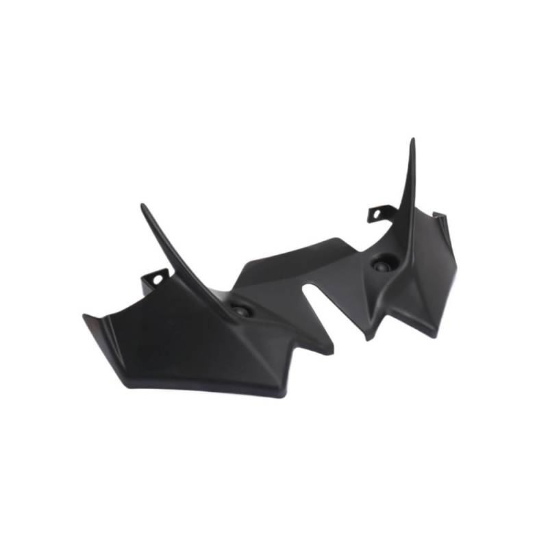 DUSHUO Spoiler Flügel Motorrad Frontspoiler Verkleidung Winglet Aerodynamische Flügel Abdeckung Für Z650 Für Z 650 Für Z650 2021 2022 2023 2024(Black) von DUSHUO