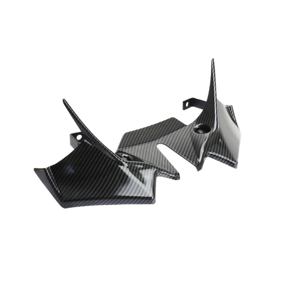 DUSHUO Spoiler Flügel Motorrad Frontspoiler Verkleidung Winglet Aerodynamische Flügel Abdeckung Für Z650 Für Z 650 Für Z650 2021 2022 2023 2024(Color-02) von DUSHUO
