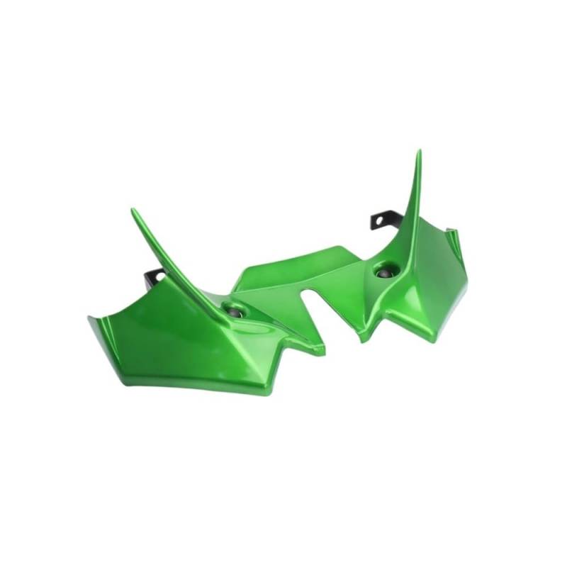 DUSHUO Spoiler Flügel Motorrad Frontspoiler Verkleidung Winglet Aerodynamische Flügel Abdeckung Für Z650 Für Z 650 Für Z650 2021 2022 2023 2024(Green) von DUSHUO