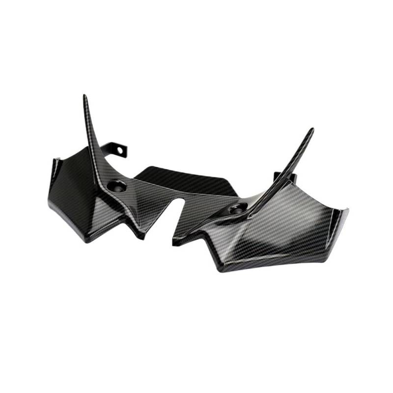 DUSHUO Spoiler Flügel Motorrad Frontspoiler Winglet Aerodynamische Flügel Kit Modifikation Zubehör Für Z 650 Für Z650 2021 2022 2023 2024(Color-02) von DUSHUO